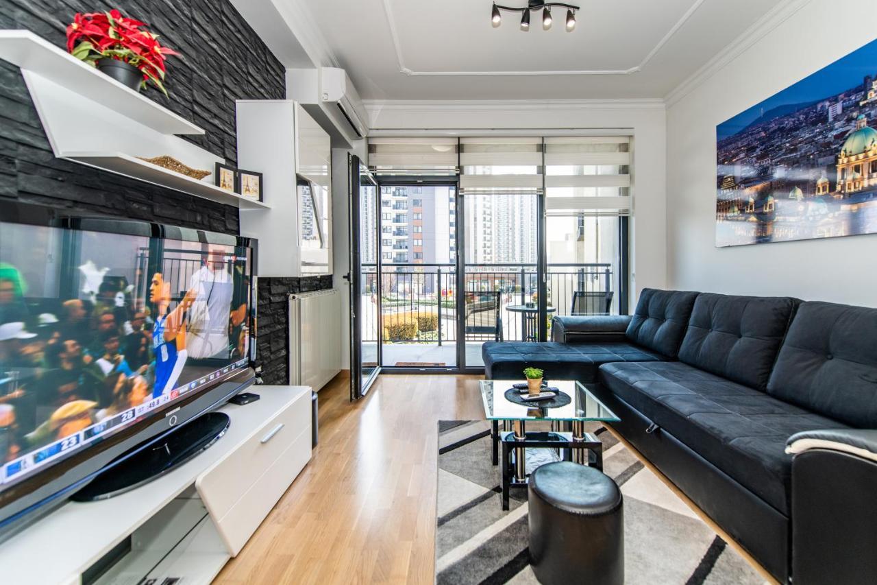 Modern Apartment In Belgrade Waterfront المظهر الخارجي الصورة